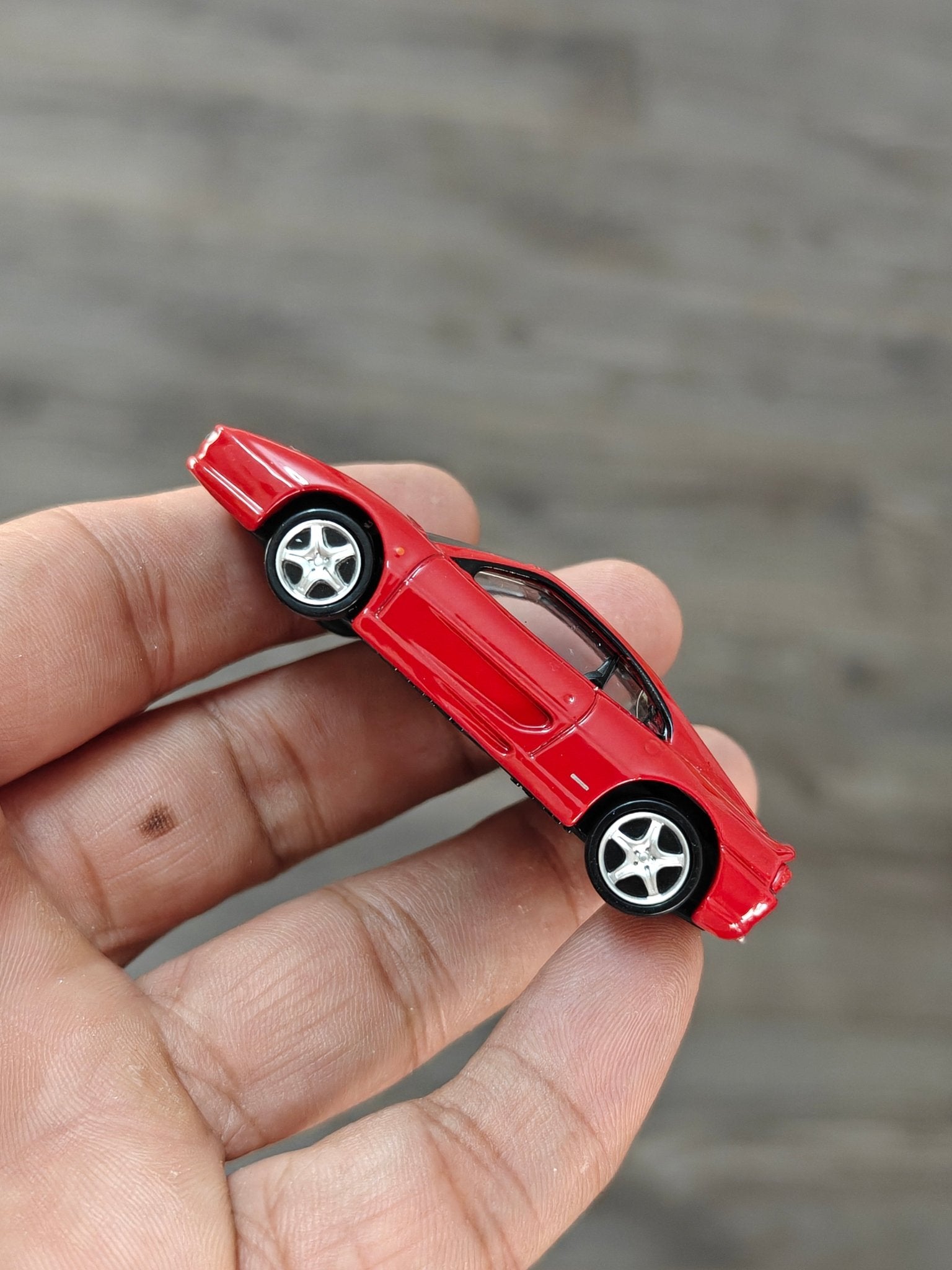 Premium Tomica Ferrari F355 - Red (Open Box) - Kinder Logs