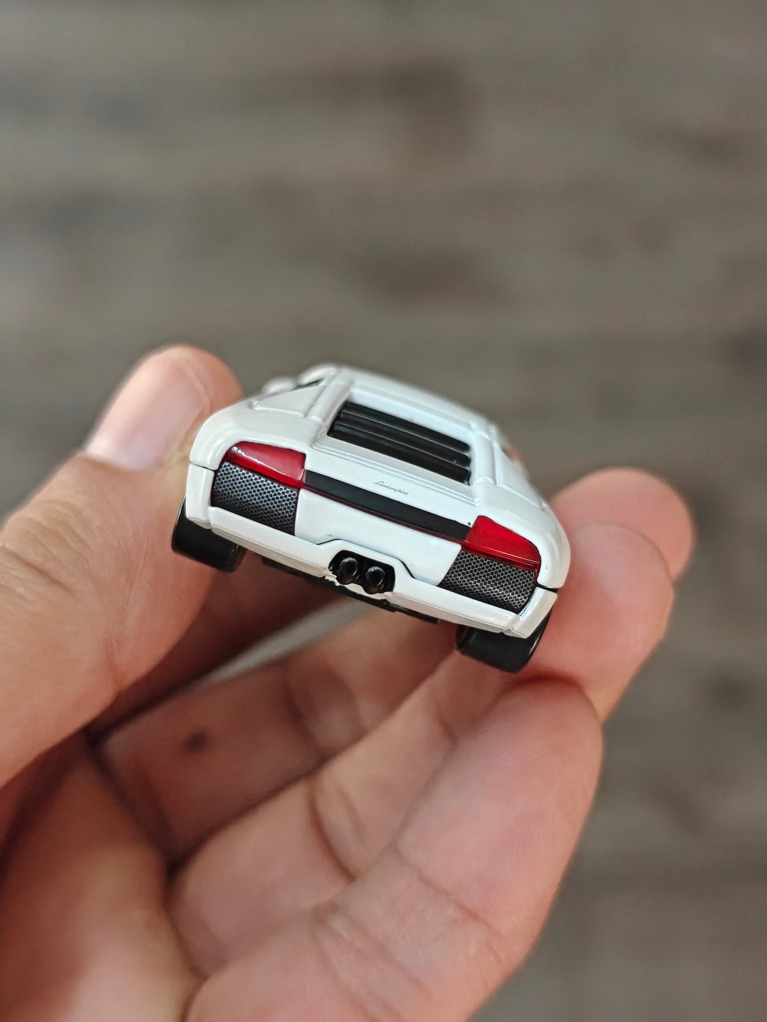 Premium Tomica Lamborghini Murcielago - White (Open Box) - Kinder Logs