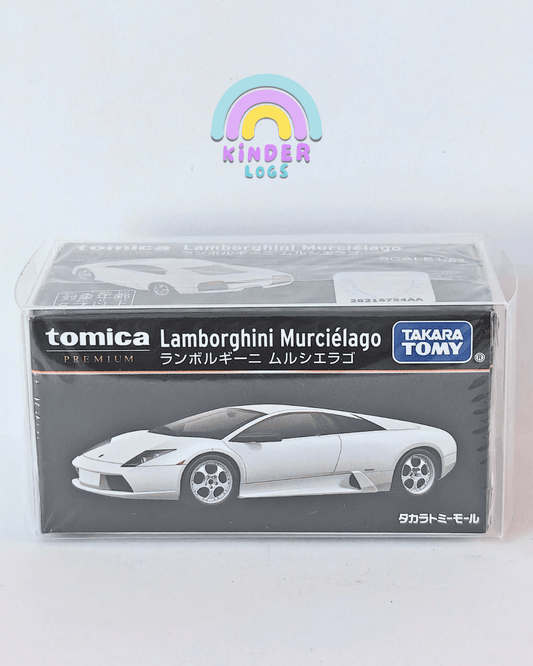 Premium Tomica Lamborghini Murcielago - White (Sealed Box) - Kinder Logs