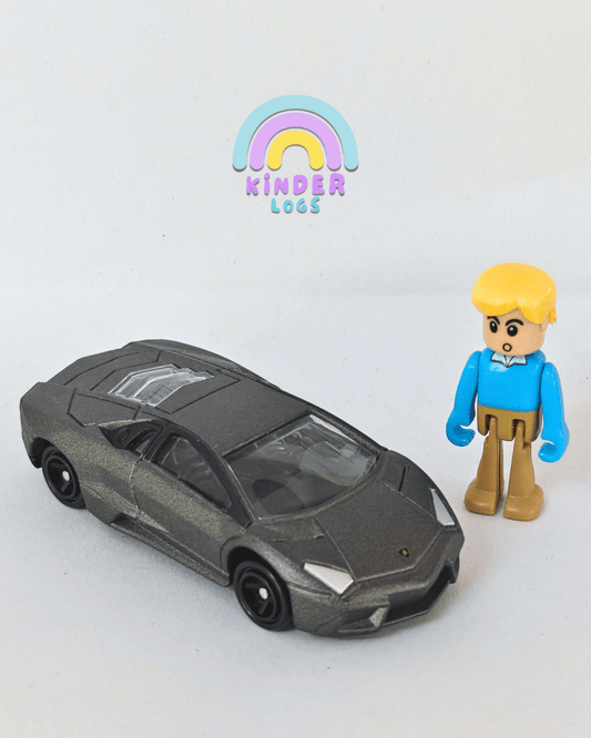 Premium Tomica Lamborghini Reventon With Figurine (Uncarded - New) - Kinder Logs