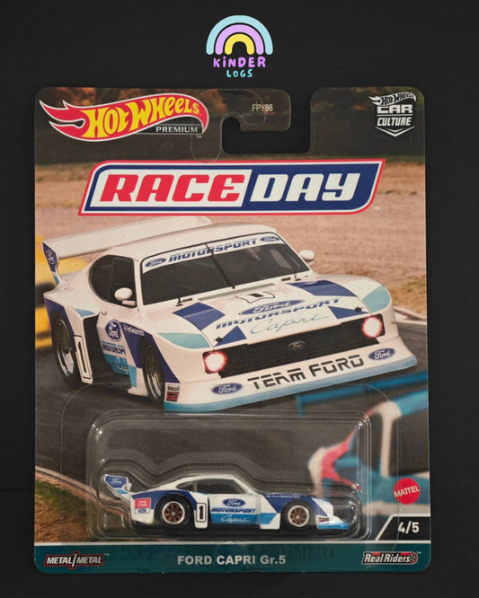Race Day Hot Wheels Ford Capri Gr.5 - Kinder Logs