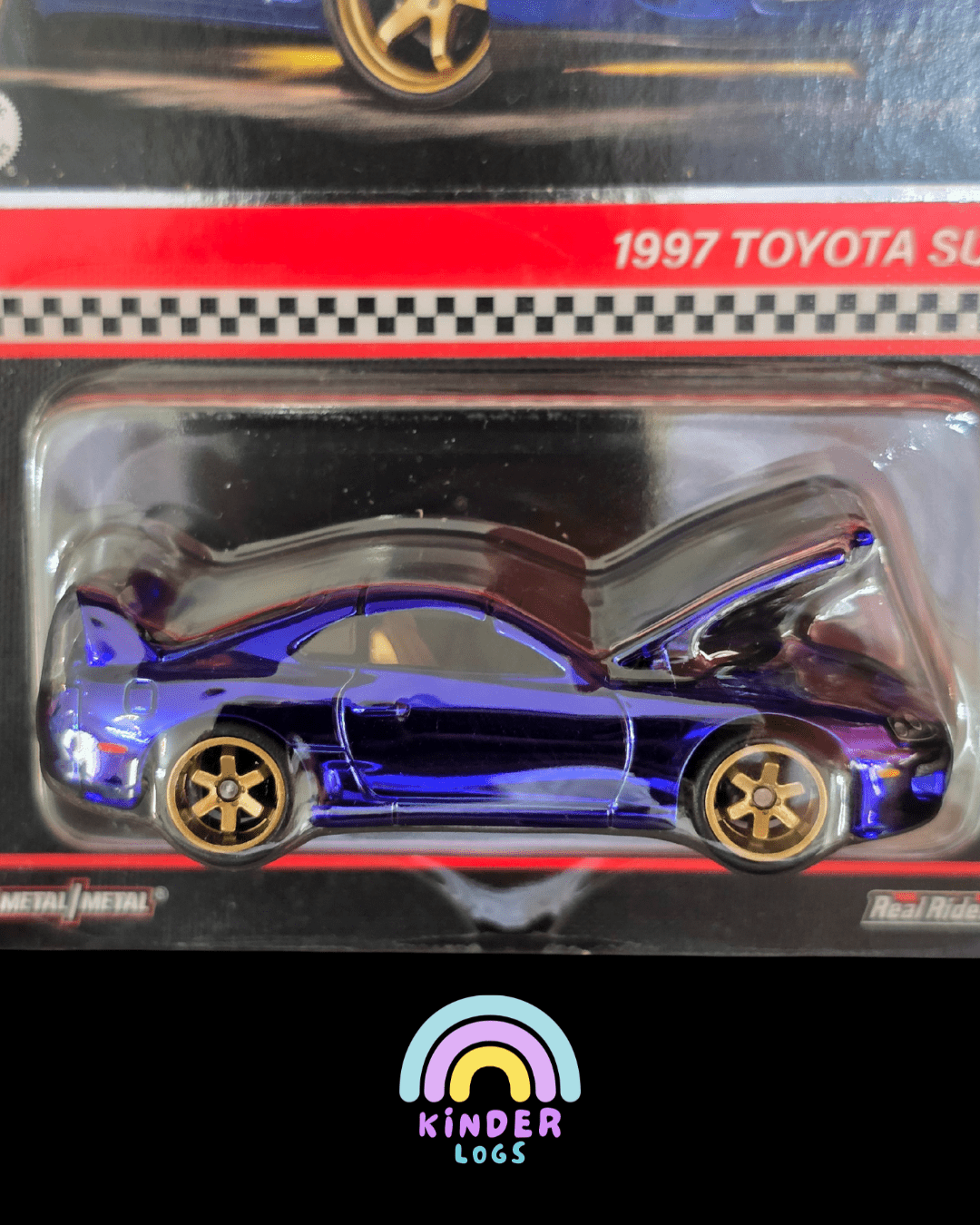RLC Exclusive Hot Wheels 1997 Toyota Supra - Kinder Logs