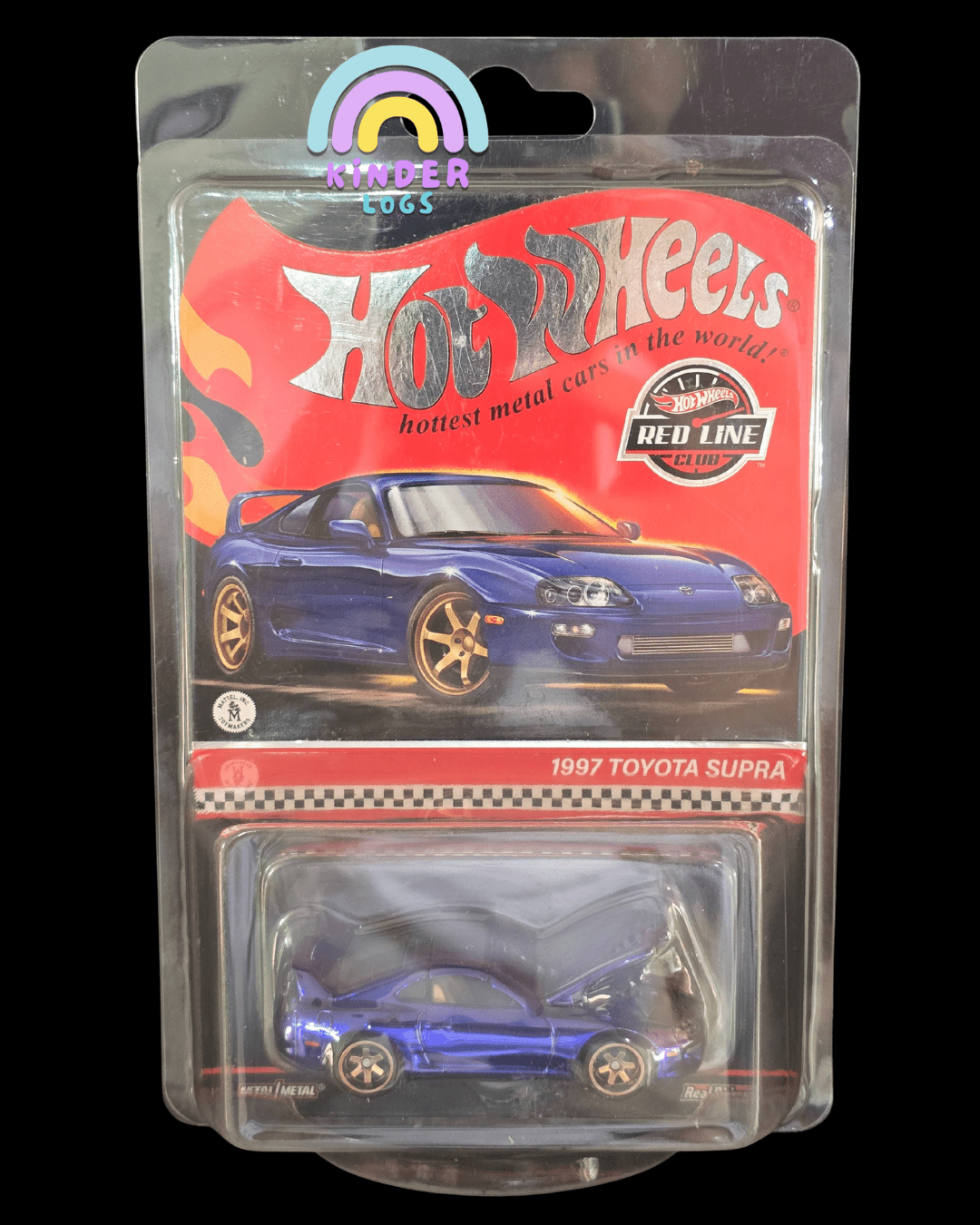 RLC Exclusive Hot Wheels 1997 Toyota Supra - Kinder Logs