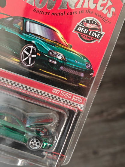 RLC Exclusive Hot Wheels 1997 Toyota Supra - Green - Kinder Logs