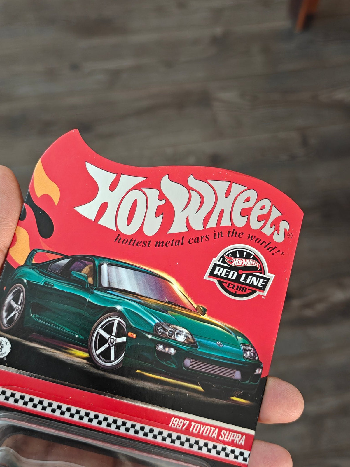 RLC Exclusive Hot Wheels 1997 Toyota Supra - Green - Kinder Logs