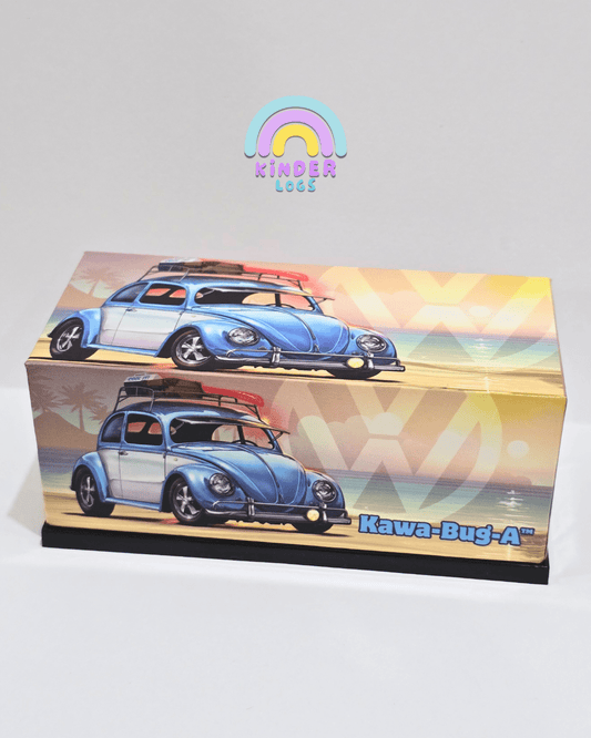 RLC Exclusive Hot Wheels "Kawa - Bug - A" 1949 VW Beetle (Aqua) - Kinder Logs