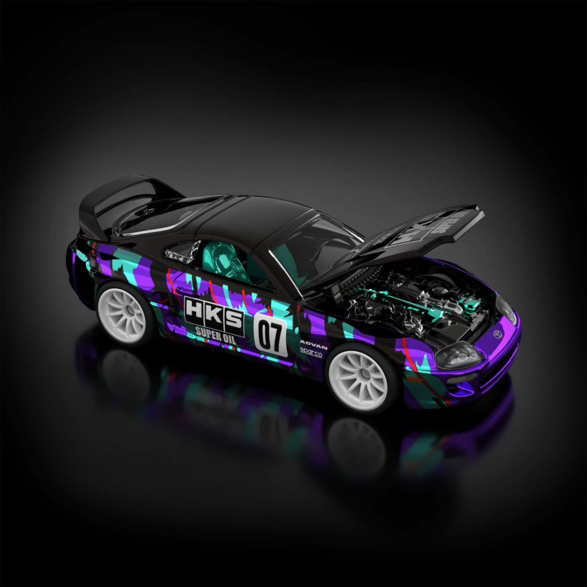 RLC Exclusive sELECTIONs 1997 Toyota Supra HKS Edition - Kinder Logs