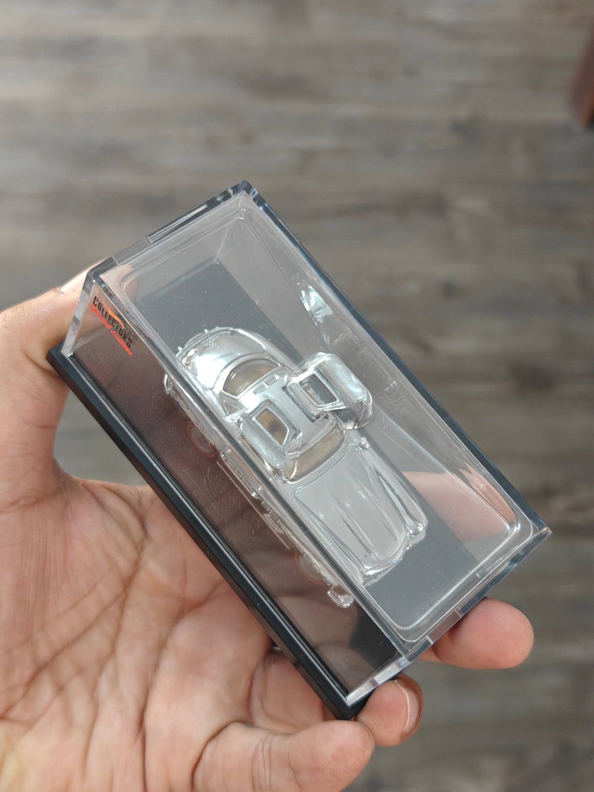 RLC Hot Wheels 1955 Mercedes-Benz 300 SL Special Edition (Silver Chrome) - Kinder Logs
