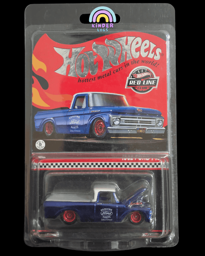 RLC Hot Wheels 1962 Ford F100 - Kinder Logs