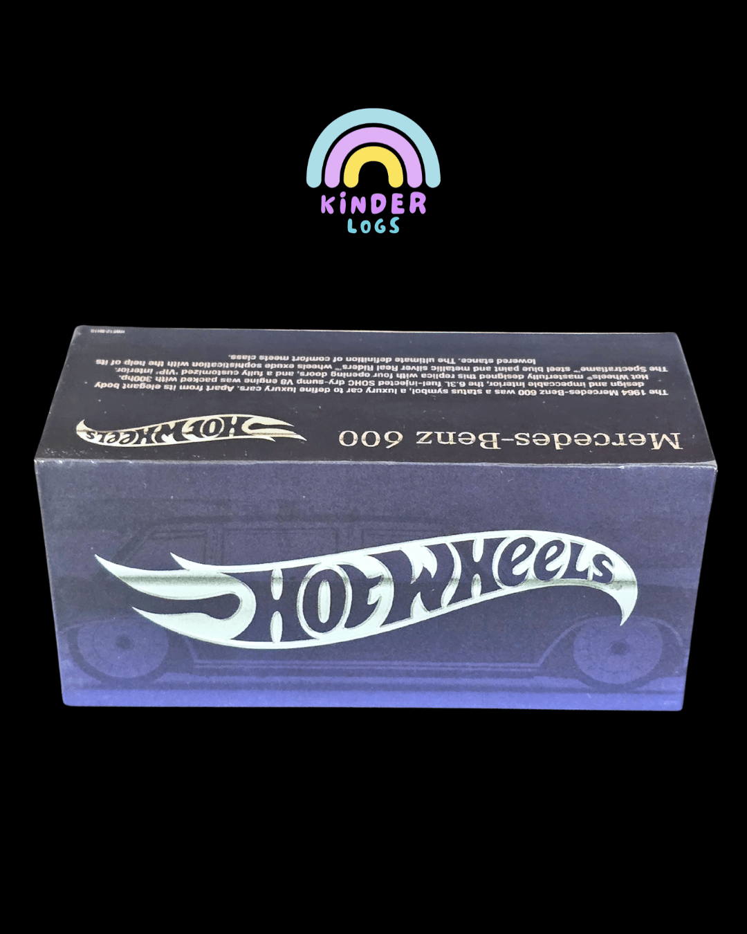 RLC Hot Wheels 1964 Mercedes - Benz 600 "Pullman" (Spectraflame Steel Blue) - Kinder Logs