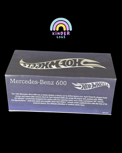 RLC Hot Wheels 1964 Mercedes - Benz 600 "Pullman" (Spectraflame Steel Blue) - Kinder Logs
