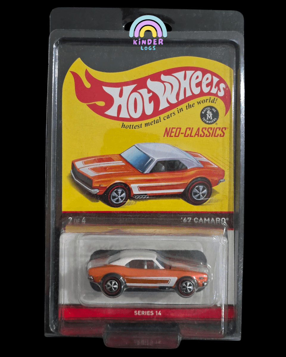 RLC Hot Wheels 1967 Chevrolet Camaro Neo - Classics (Series 14) - Kinder Logs