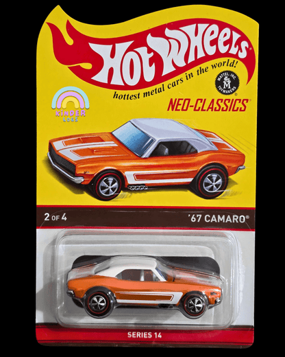 RLC Hot Wheels 1967 Chevrolet Camaro Neo - Classics (Series 14) - Kinder Logs