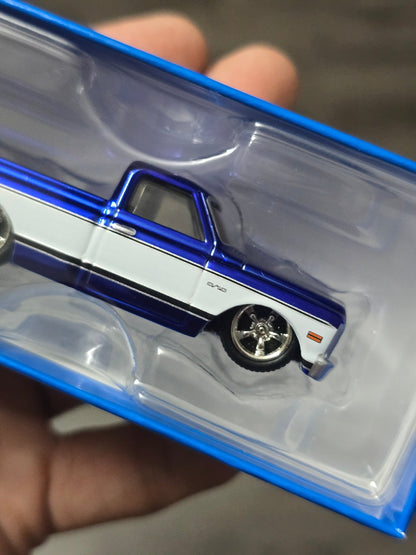 RLC Hot Wheels 1969 Chevrolet C/10 (Navy Blue) - Kinder Logs