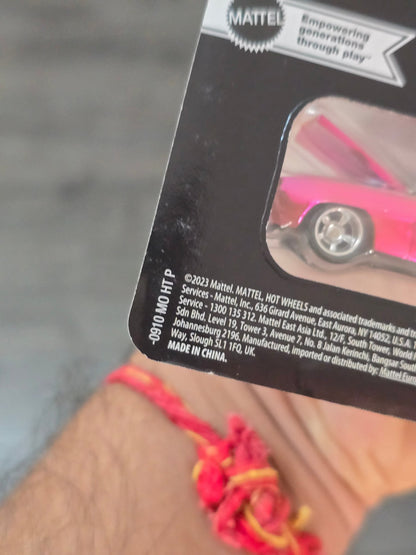 RLC Hot Wheels 1969 Chevy Camaro SS (Spectraflame Pink) - Kinder Logs