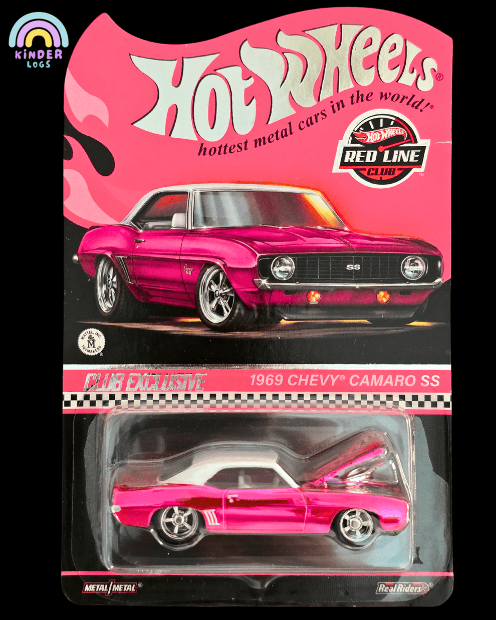 RLC Hot Wheels 1969 Chevy Camaro SS (Spectraflame Pink) - Buy At Kinder ...