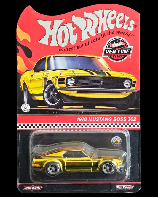 RLC Hot Wheels 1970 Ford Mustang Boss 302 - Kinder Logs