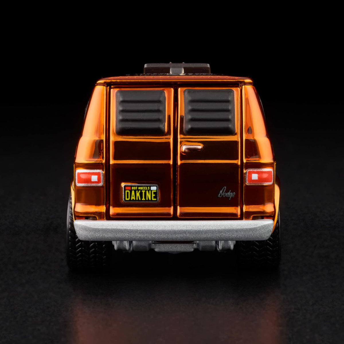 RLC Hot Wheels 1970s Dodge Tradesman Van (Spectraflame Root Beer) - Kinder Logs