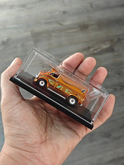 RLC Hot Wheels 1970s Dodge Tradesman Van (Spectraflame Root Beer) - Kinder Logs