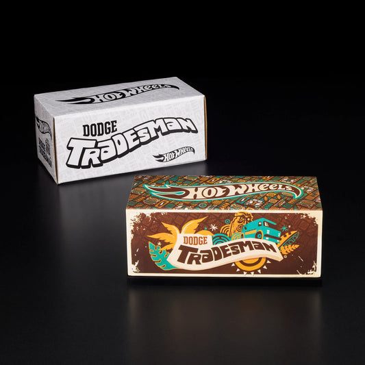 RLC Hot Wheels 1970s Dodge Tradesman Van (Spectraflame Root Beer) - Kinder Logs