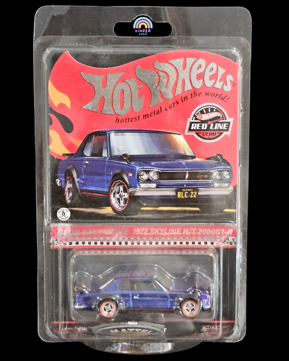 RLC Hot Wheels 1972 Nissan Skyline H/T 2000GT - R - Kinder Logs