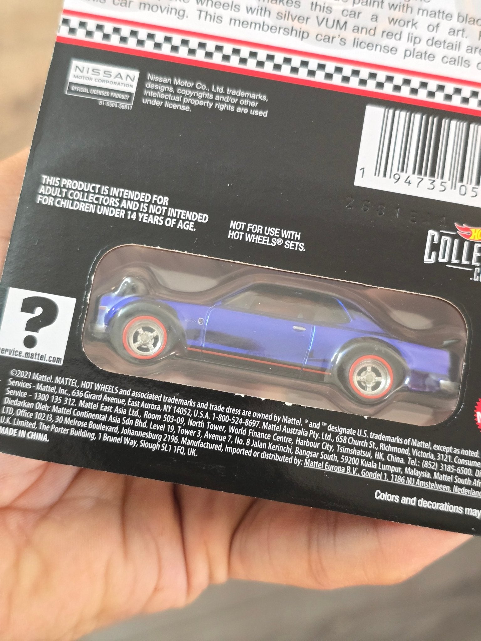 RLC Hot Wheels 1972 Nissan Skyline H/T 2000GT-R - Buy At Kinder Logs