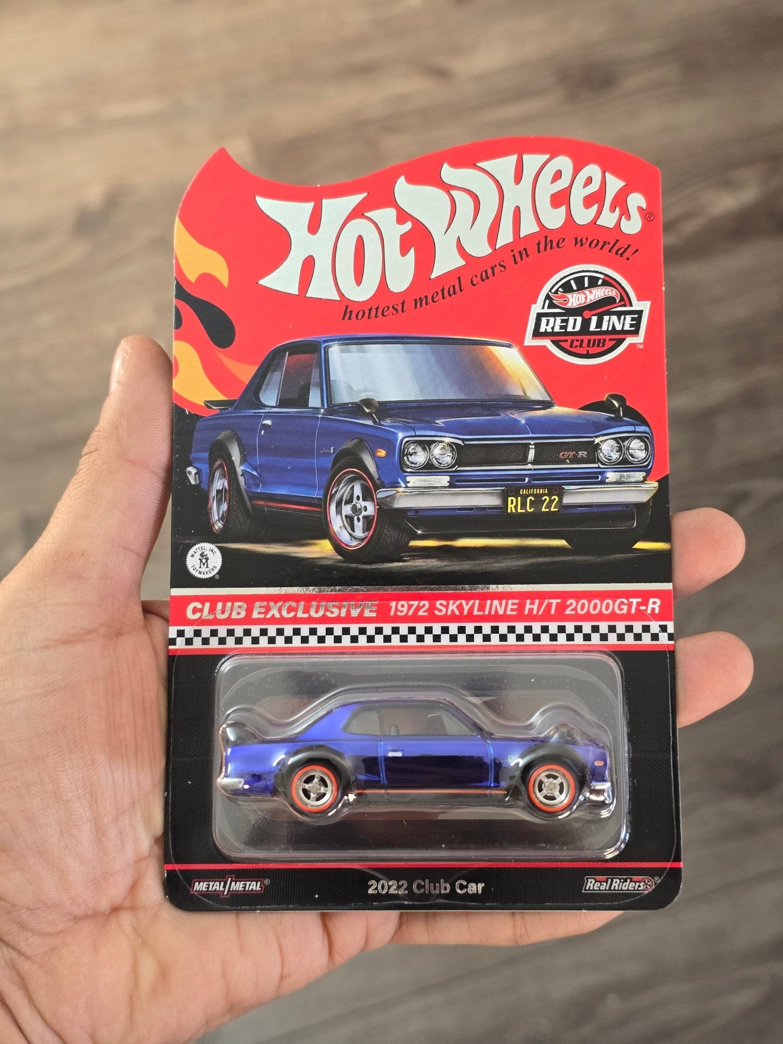 RLC Hot Wheels 1972 Nissan Skyline H/T 2000GT-R - Buy At Kinder Logs