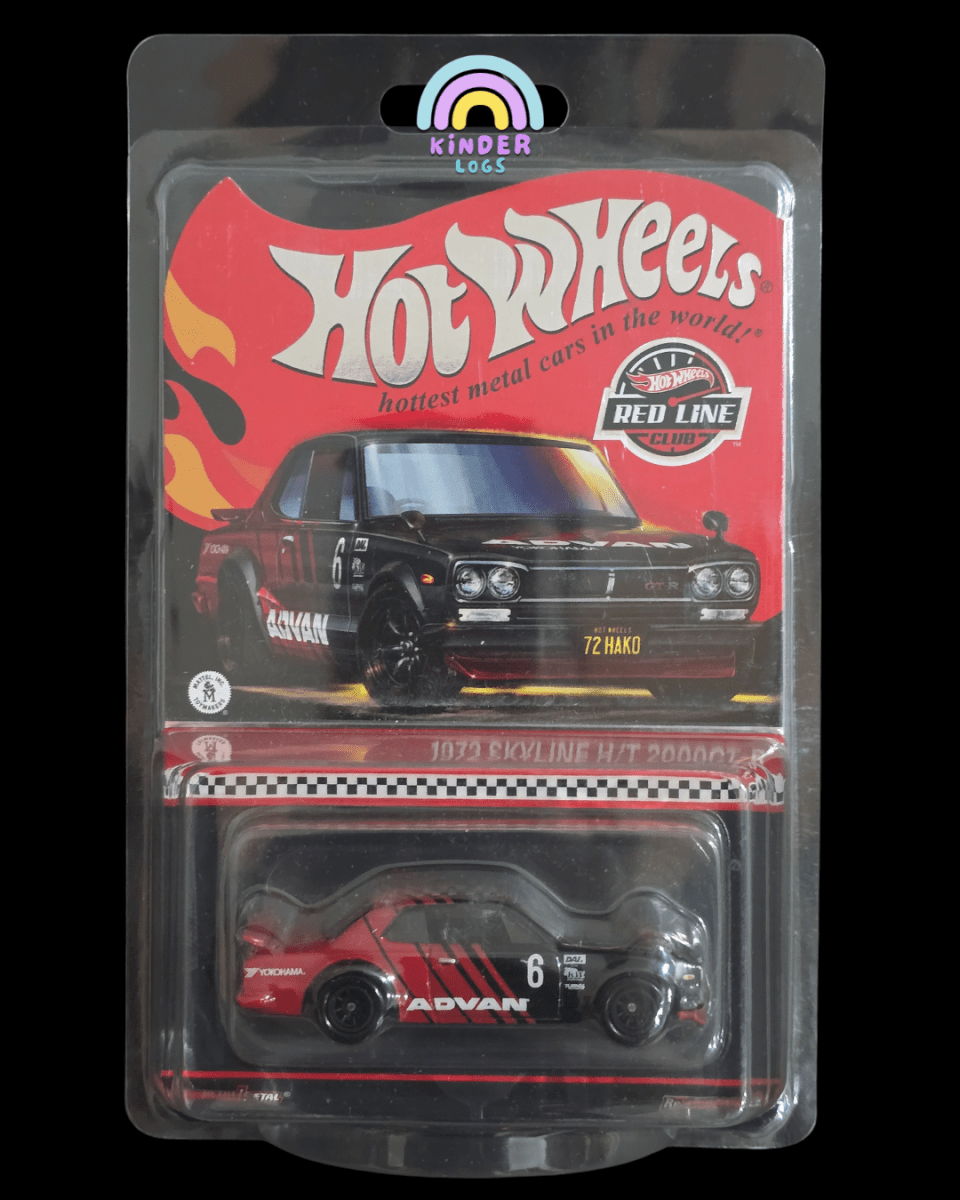 RLC Hot Wheels 1972 Skyline H/T 2000GT - R Advan Edition - Kinder Logs