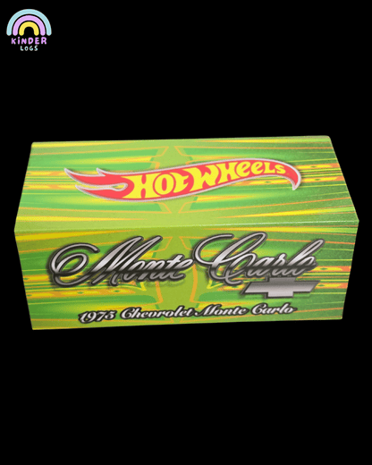 RLC Hot Wheels 1975 Chevrolet Monte Carlo (Spectraflame Antifreeze) - Kinder Logs