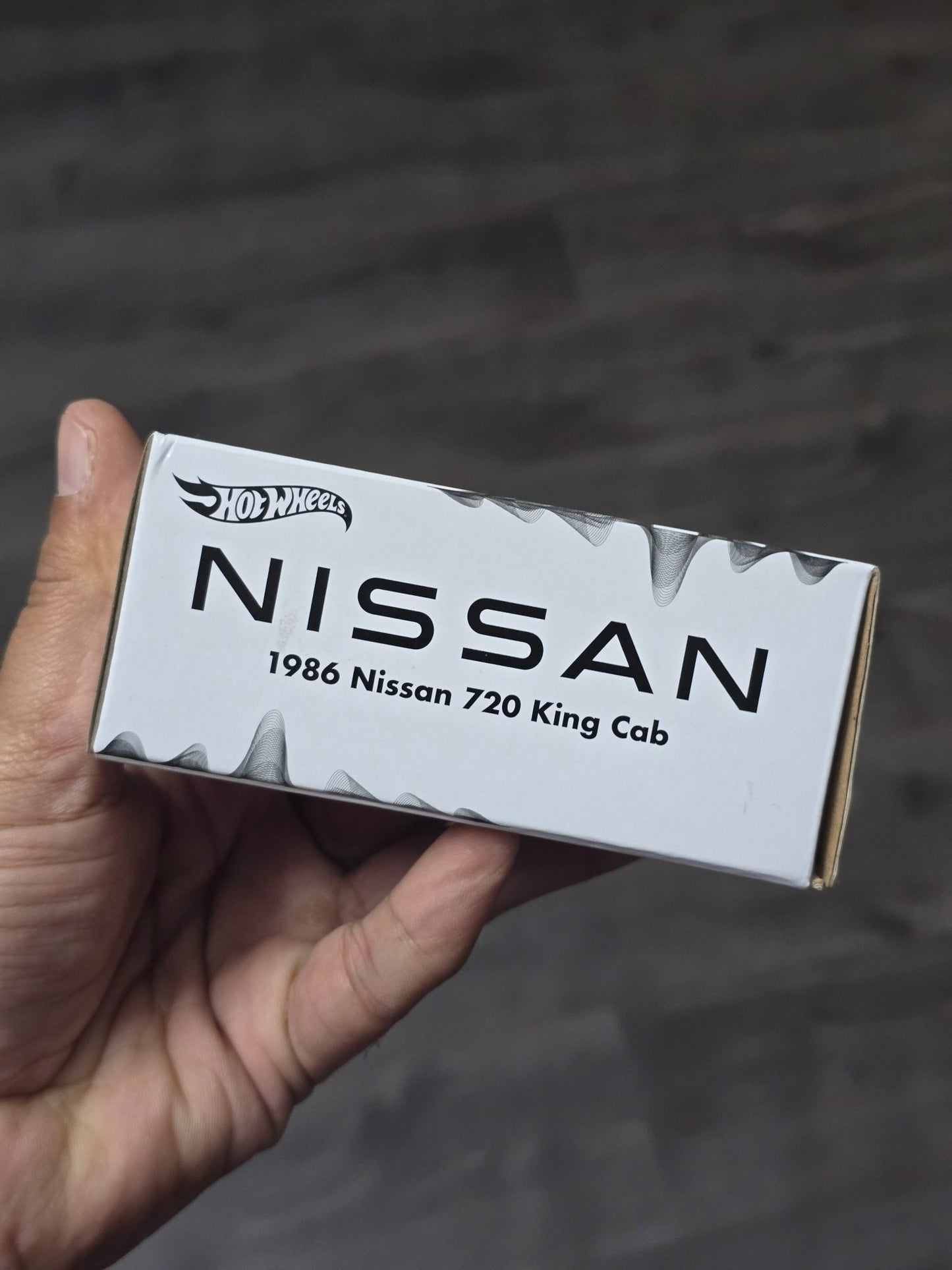 RLC Hot Wheels 1986 Nissan 720 King Cab (Spectraflame Dark Purple) - Kinder Logs