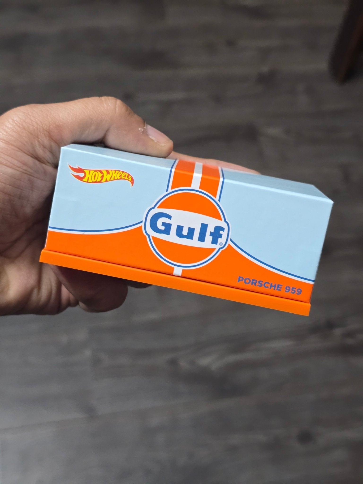 RLC Hot Wheels 1986 Porsche 959 Gulf Edition - Kinder Logs