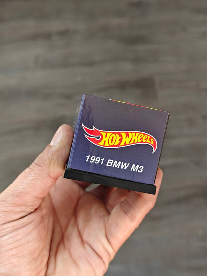 RLC Hot Wheels 1991 BMW M3 Collectors Edition (Spectraflame Blue) - Kinder Logs