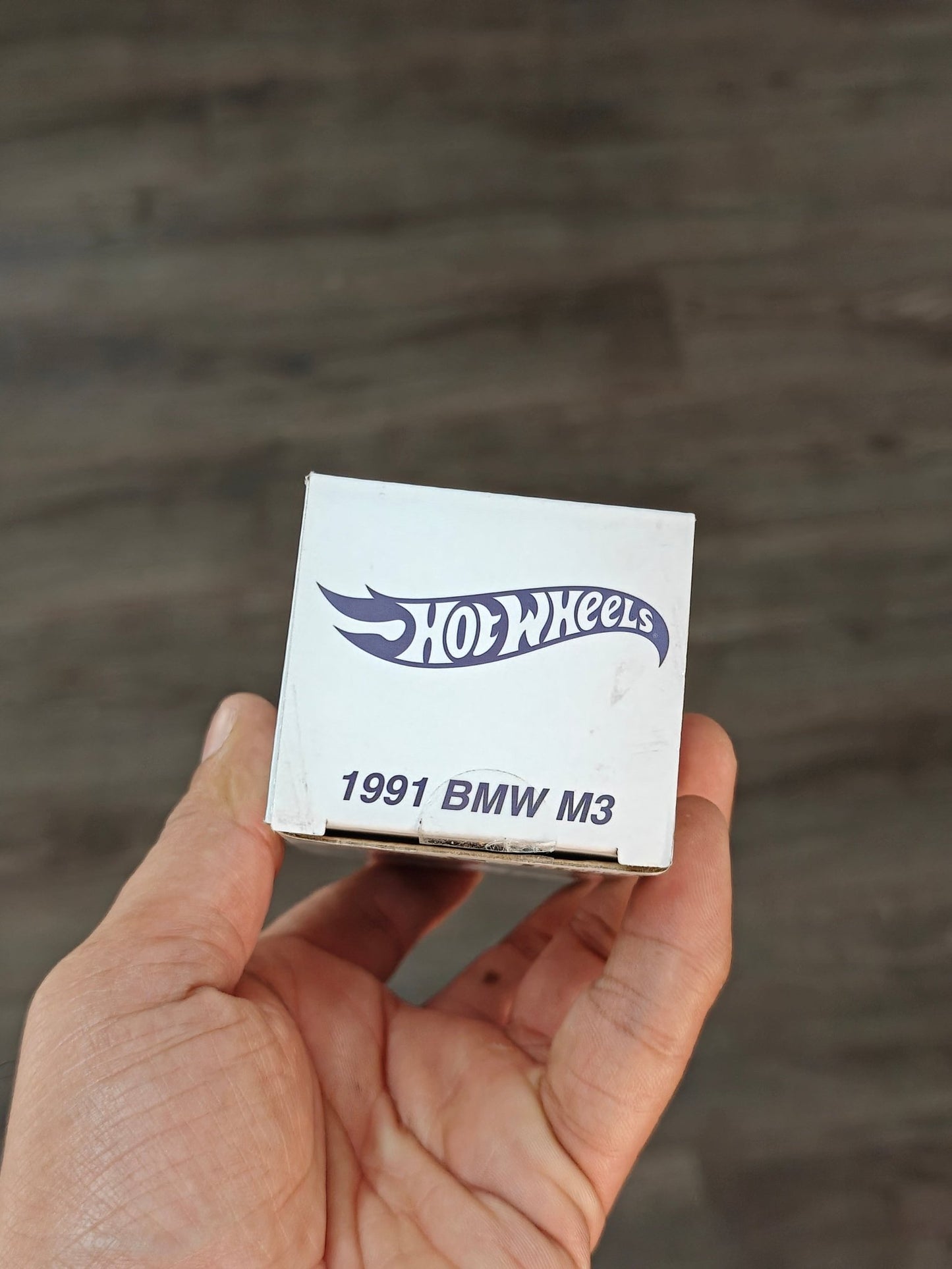 RLC Hot Wheels 1991 BMW M3 Collectors Edition (Spectraflame Blue) - Kinder Logs