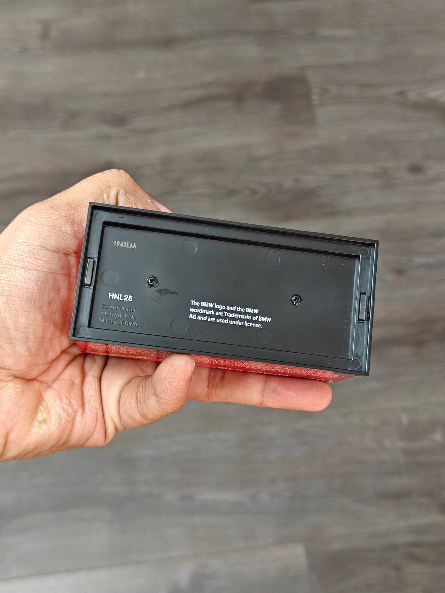 RLC Hot Wheels 1991 BMW M3 (Spectraflame Red) - Kinder Logs