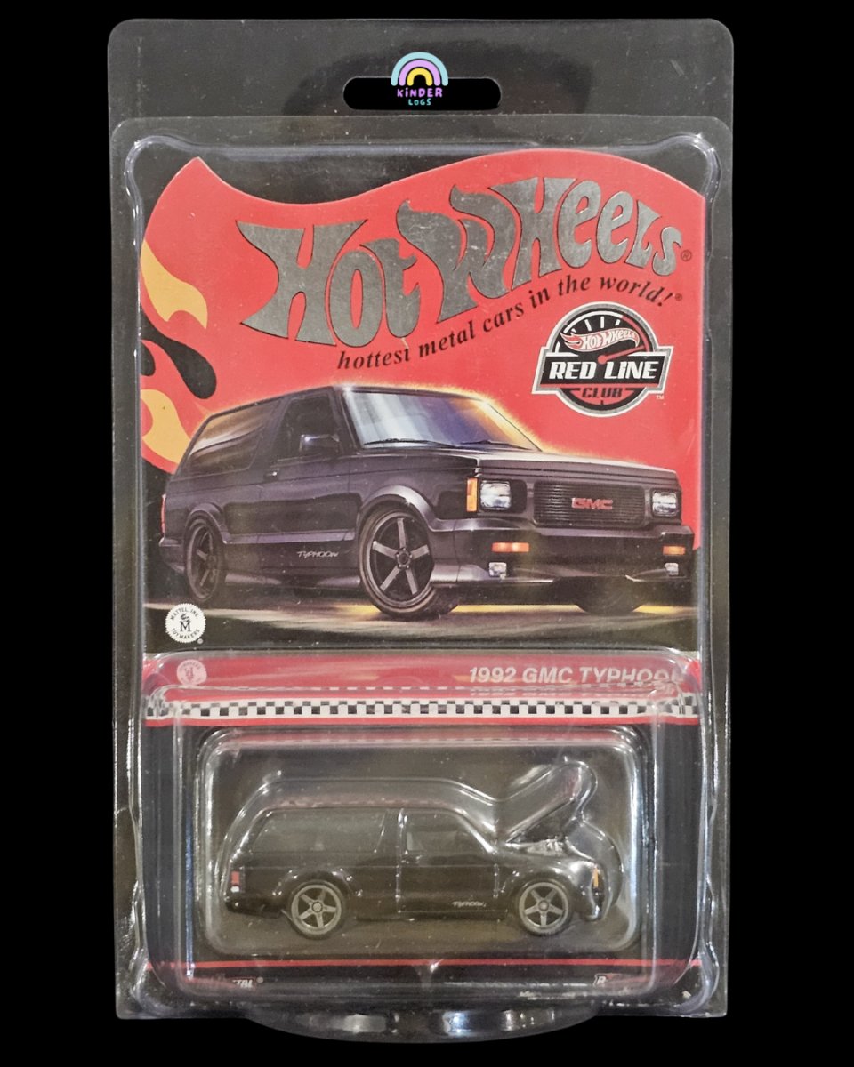 RLC Hot Wheels 1992 GMC Typhoon - Kinder Logs