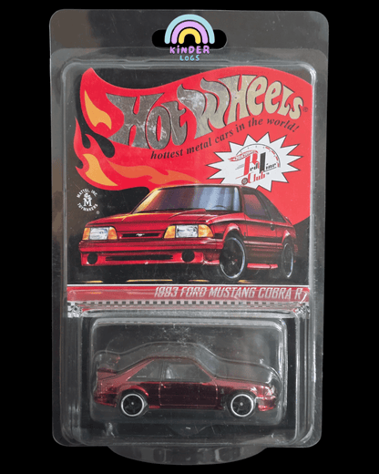 RLC Hot Wheels 1993 Ford Mustang Cobra R - Kinder Logs