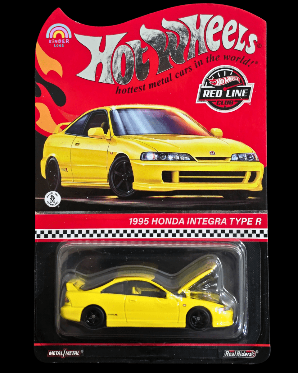 RLC Hot Wheels 1995 Honda Integra Type R - Kinder Logs