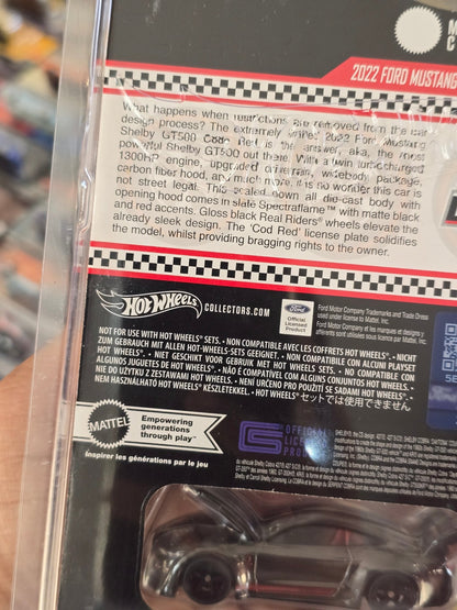 RLC Hot Wheels 2022 Ford Mustang Shelby GT500 Code Red - Kinder Logs