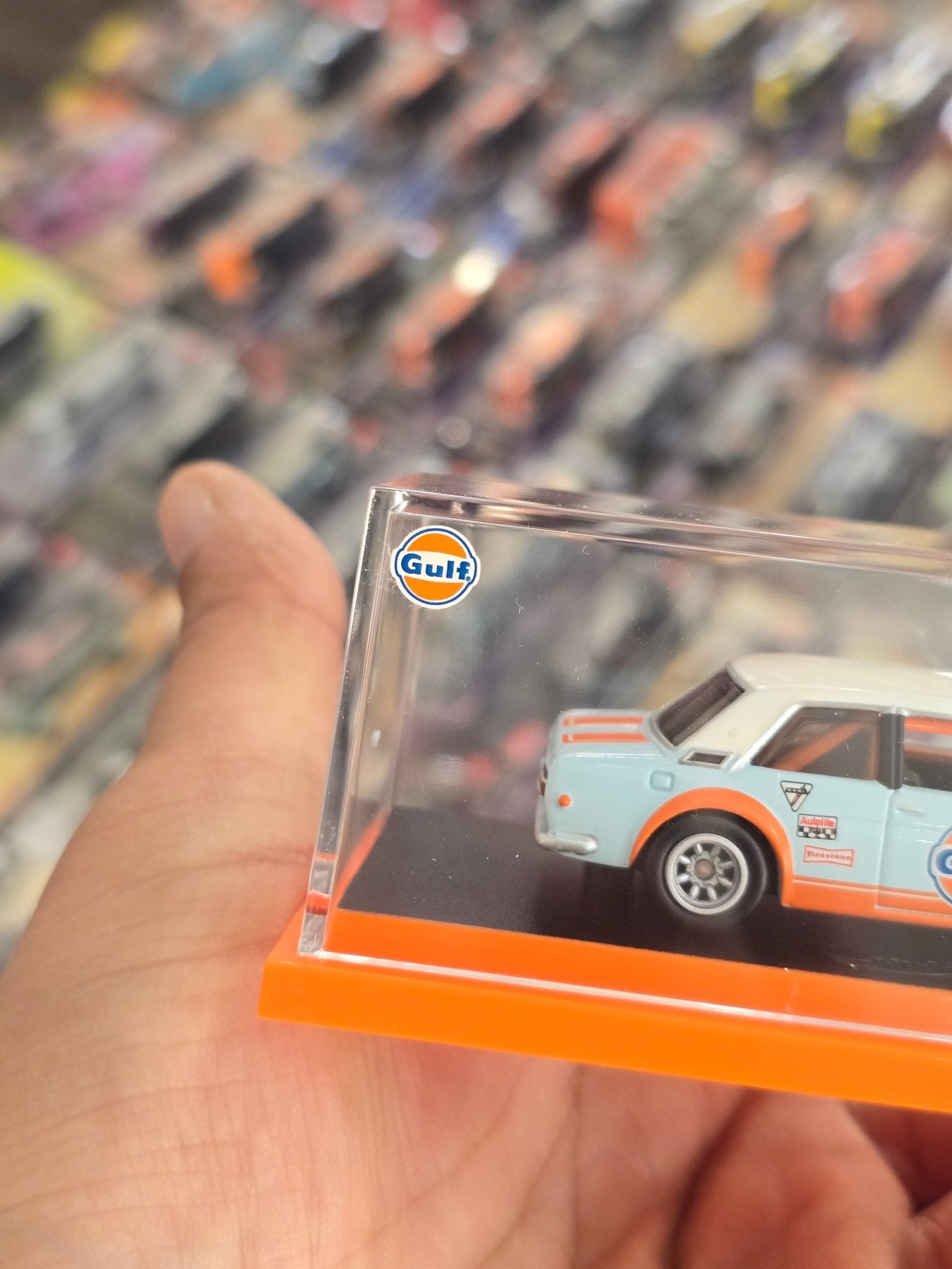 RLC Hot Wheels Datsun 510 Gulf Edition - Kinder Logs