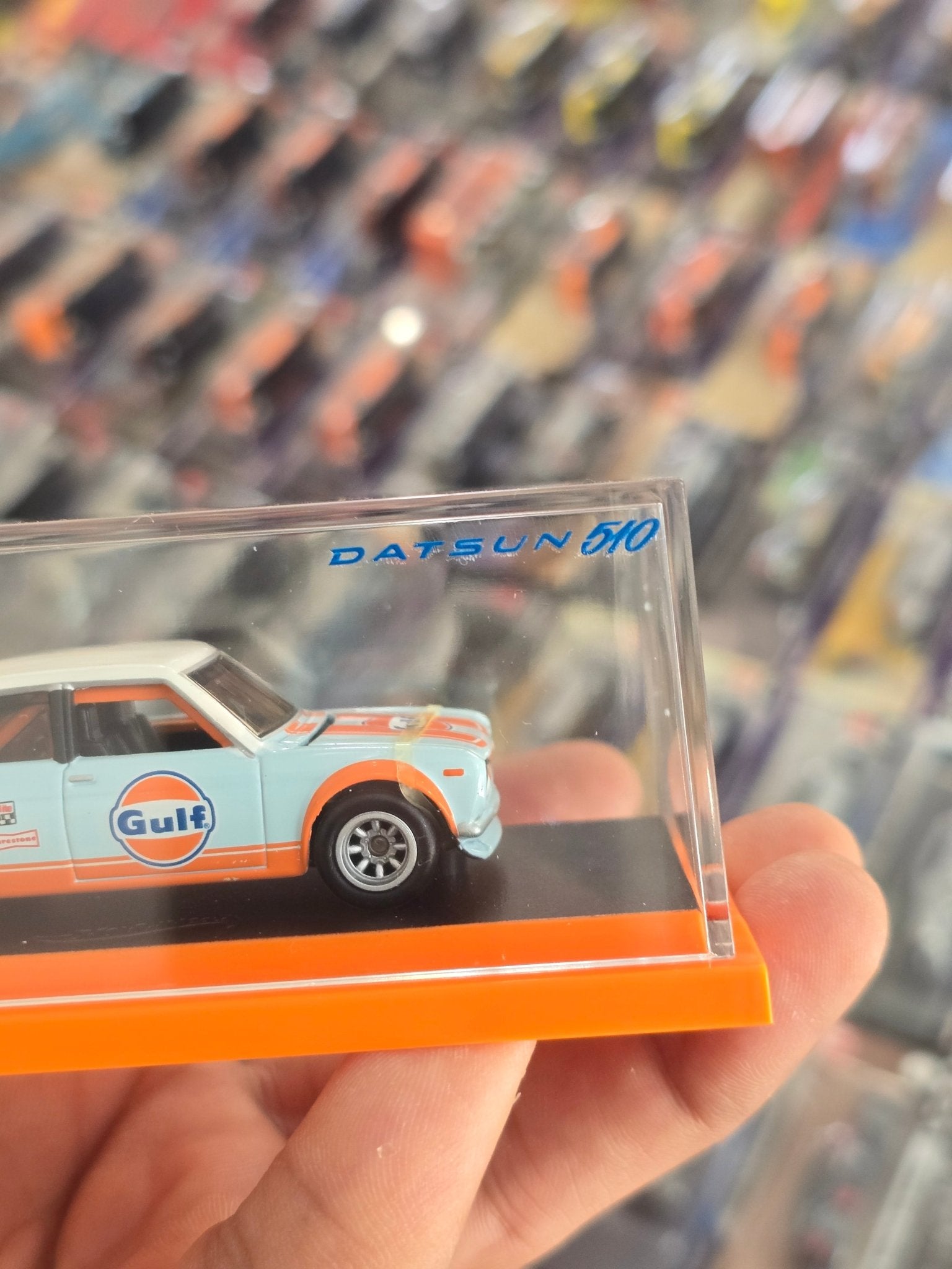 RLC Hot Wheels Datsun 510 Gulf Edition - Kinder Logs