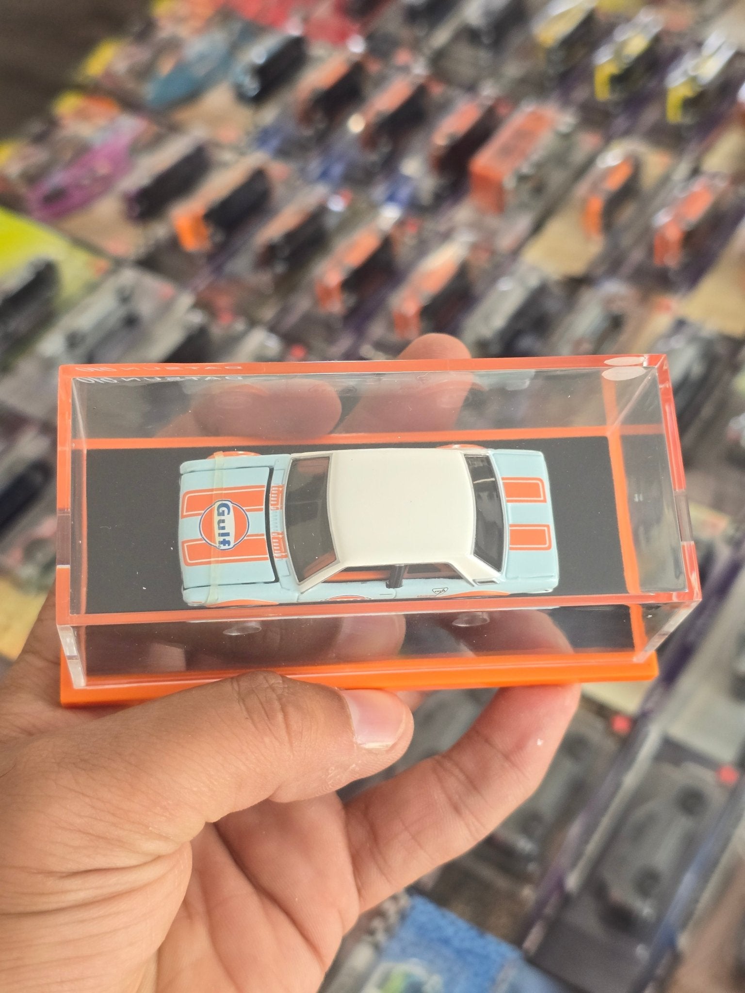RLC Hot Wheels Datsun 510 Gulf Edition - Kinder Logs