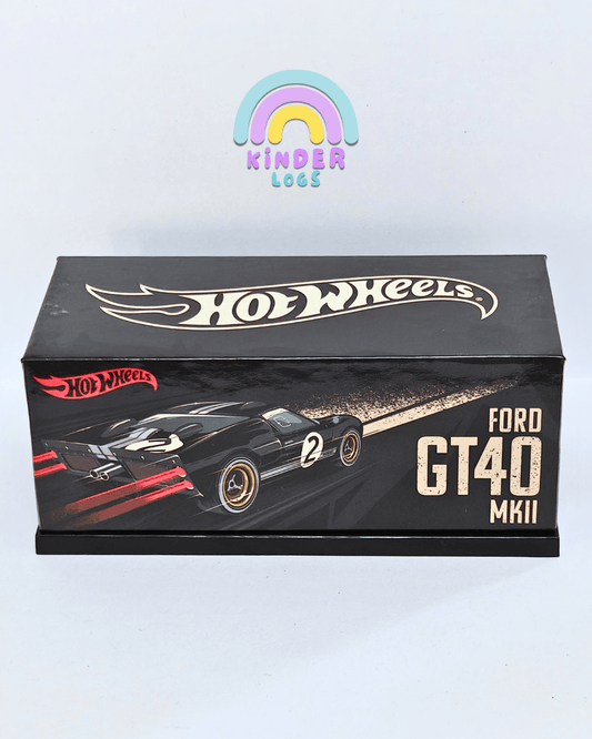 RLC Hot Wheels Ford GT40 MKII (Black) - Kinder Logs