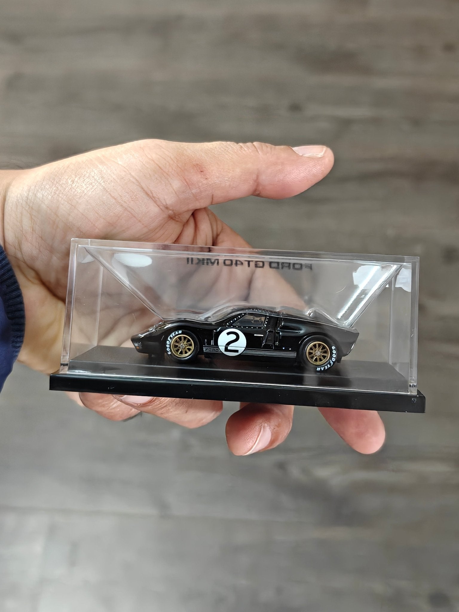RLC Hot Wheels Ford GT40 MKII (Black) - Kinder Logs India
