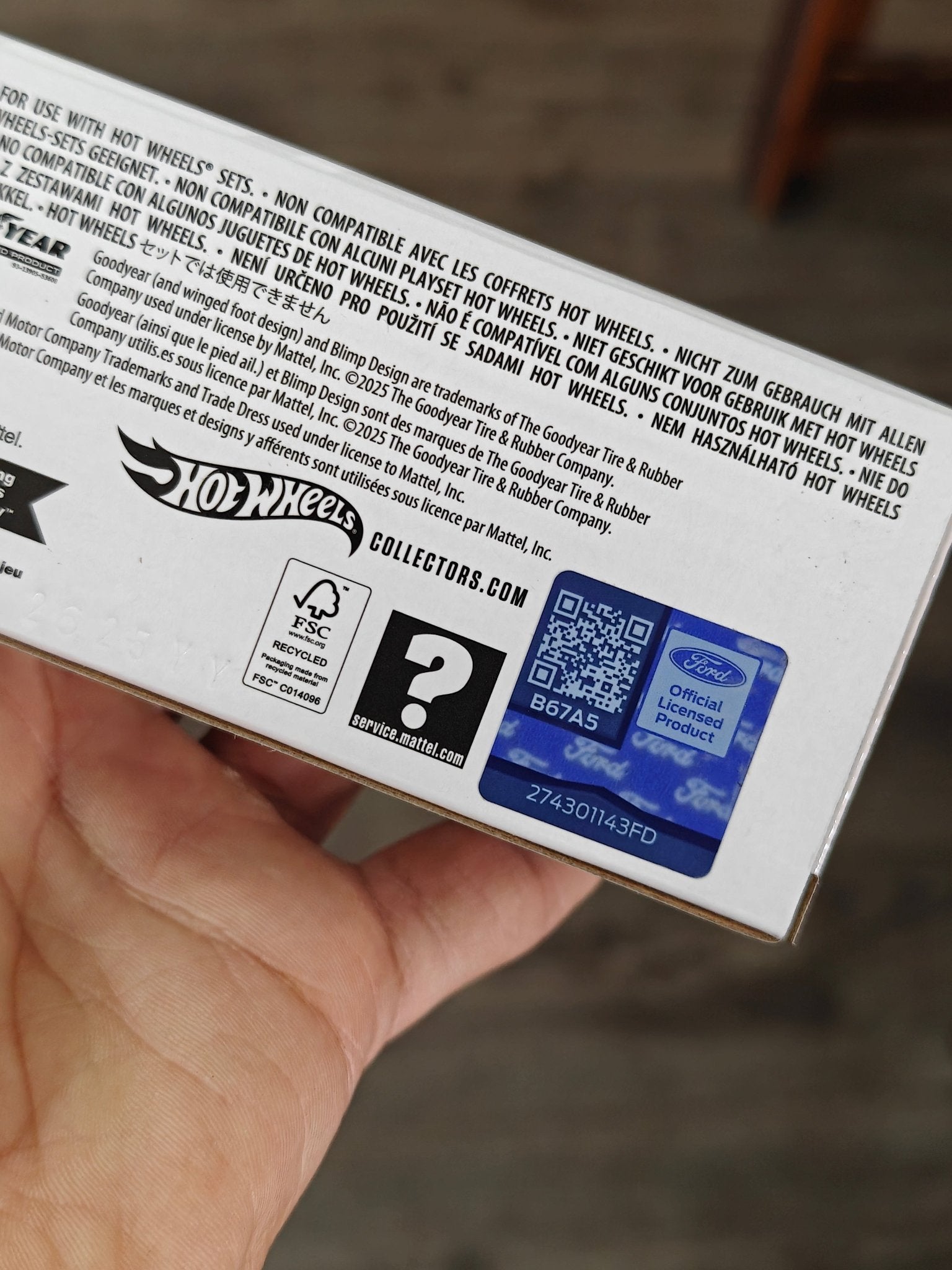 RLC Hot Wheels Ford GT40 MKII (Black) - Kinder Logs