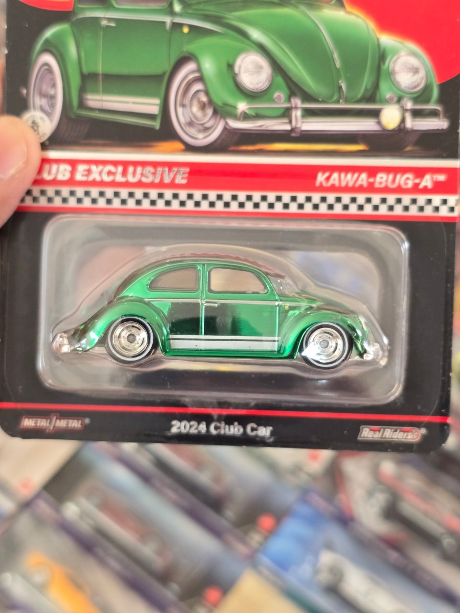 RLC Hot Wheels Kawa - Bug - A - 2024 Club Car (Club Exclusive) - Kinder Logs