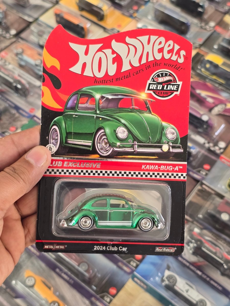 RLC Hot Wheels Kawa - Bug - A - 2024 Club Car (Club Exclusive) - Kinder Logs