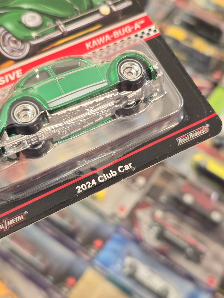 RLC Hot Wheels Kawa - Bug - A - 2024 Club Car (Club Exclusive) - Kinder Logs