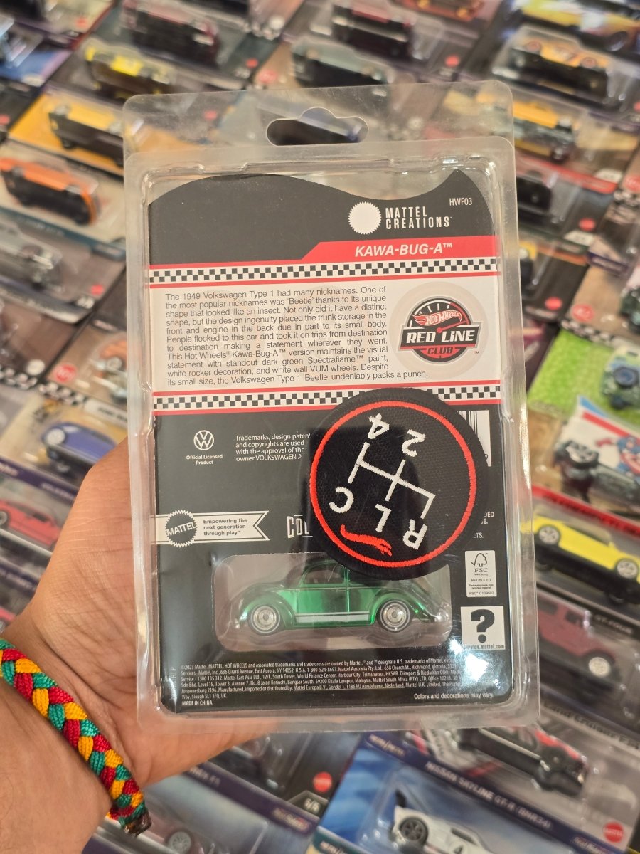 RLC Hot Wheels Kawa - Bug - A - 2024 Club Car (Club Exclusive) - Kinder Logs
