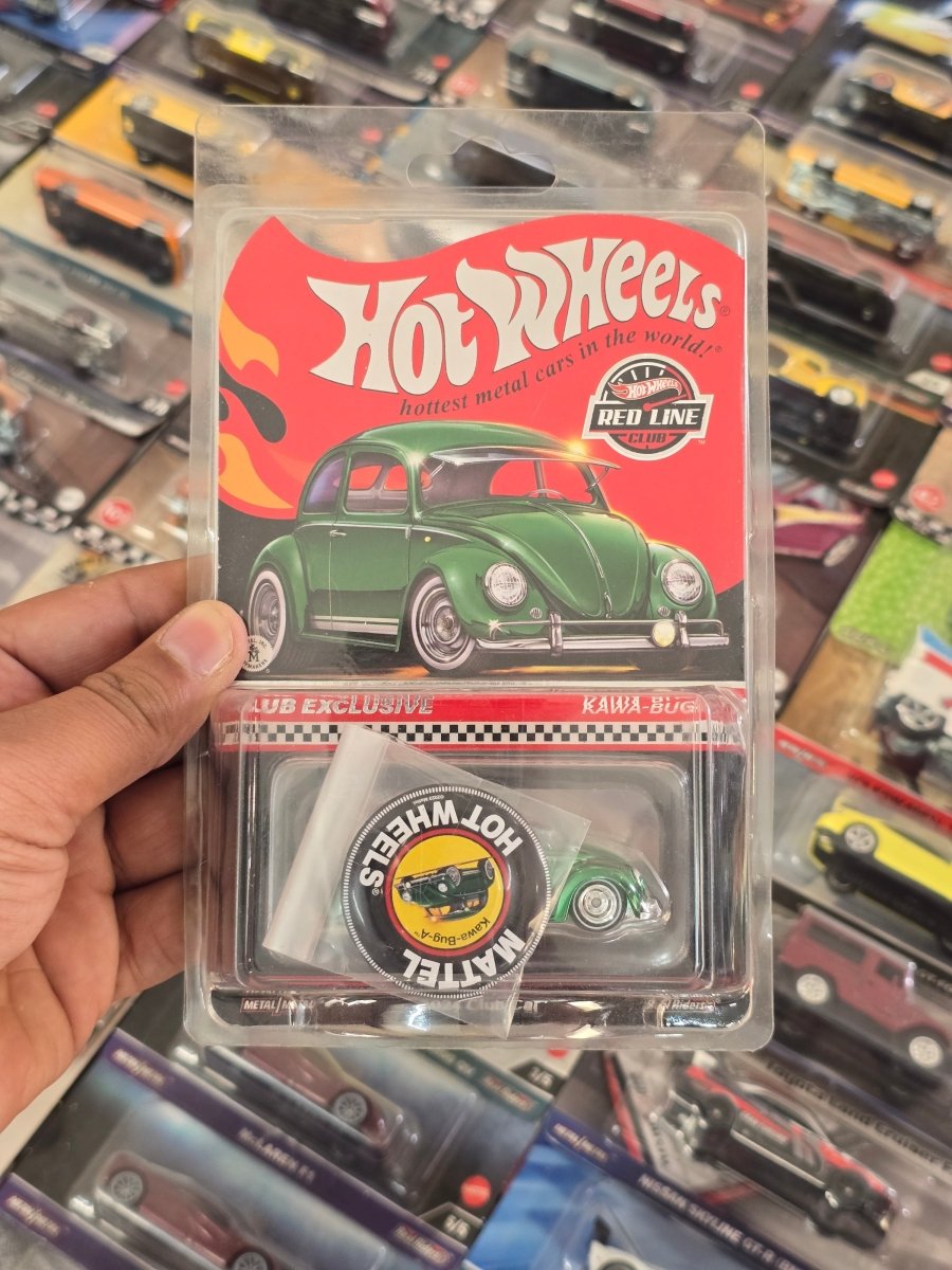 RLC Hot Wheels Kawa - Bug - A - 2024 Club Car (Club Exclusive) - Kinder Logs