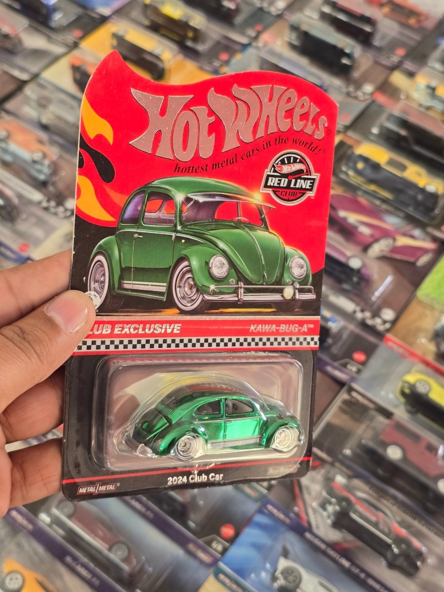 RLC Hot Wheels Kawa - Bug - A - 2024 Club Car (Club Exclusive) - Kinder Logs